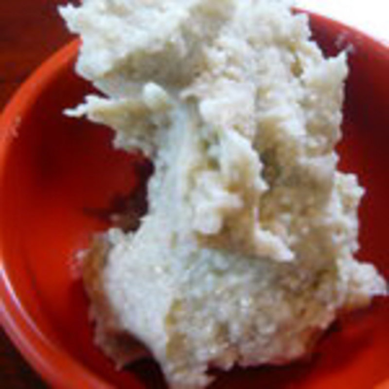 石臼挽きそばがき(手打ちそば 石庄庵 （いししょうあん）)