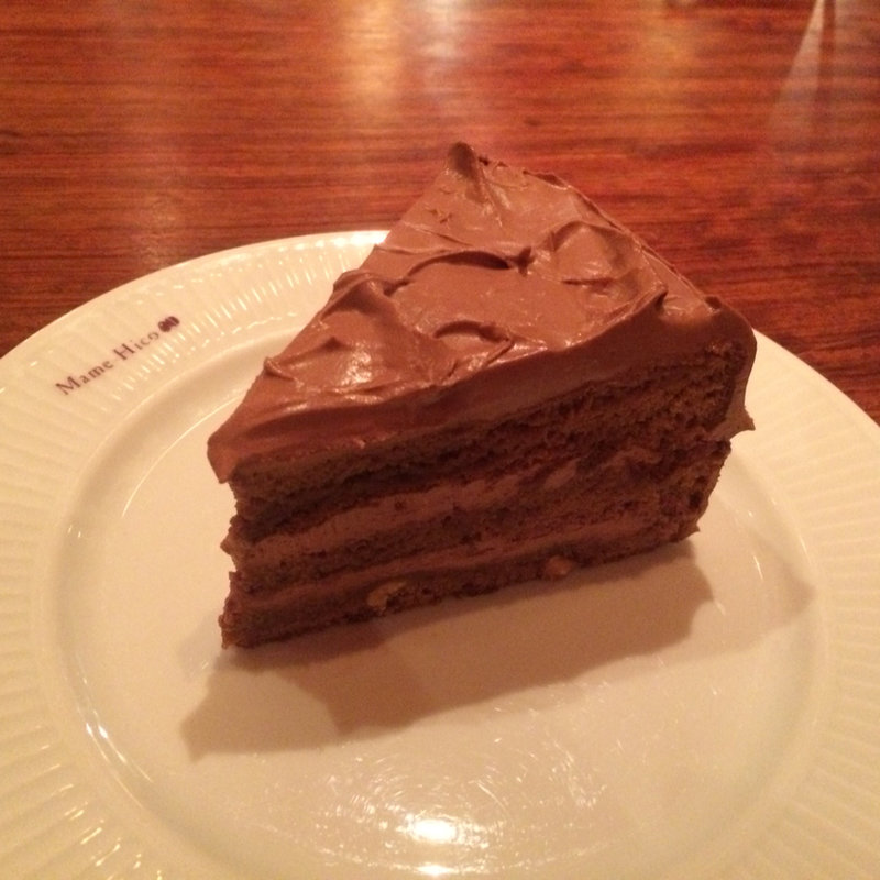 チョコレートケーキ(カフェ　マメヒコ　宇田川町店)
