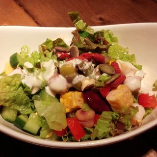 彩り野菜のチョップサラダ(BEER & GRILL Spicarbo)