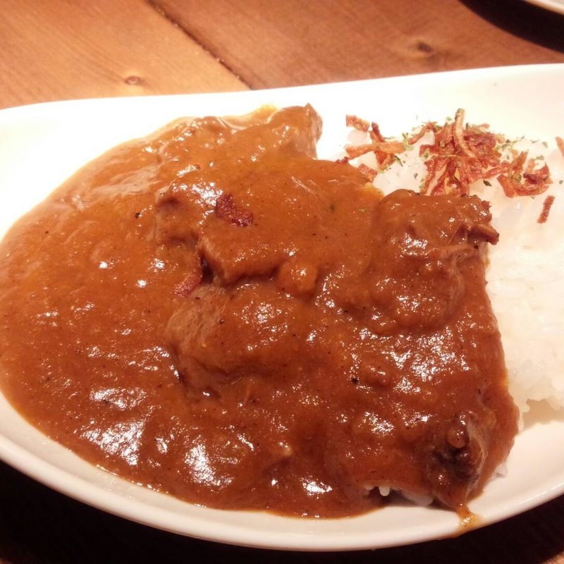 締めのビーフカレー(ライス付き)小(BEER & GRILL Spicarbo)