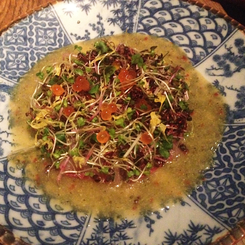 3種盛カルパッチョ(なっぱsun 蒲田店)