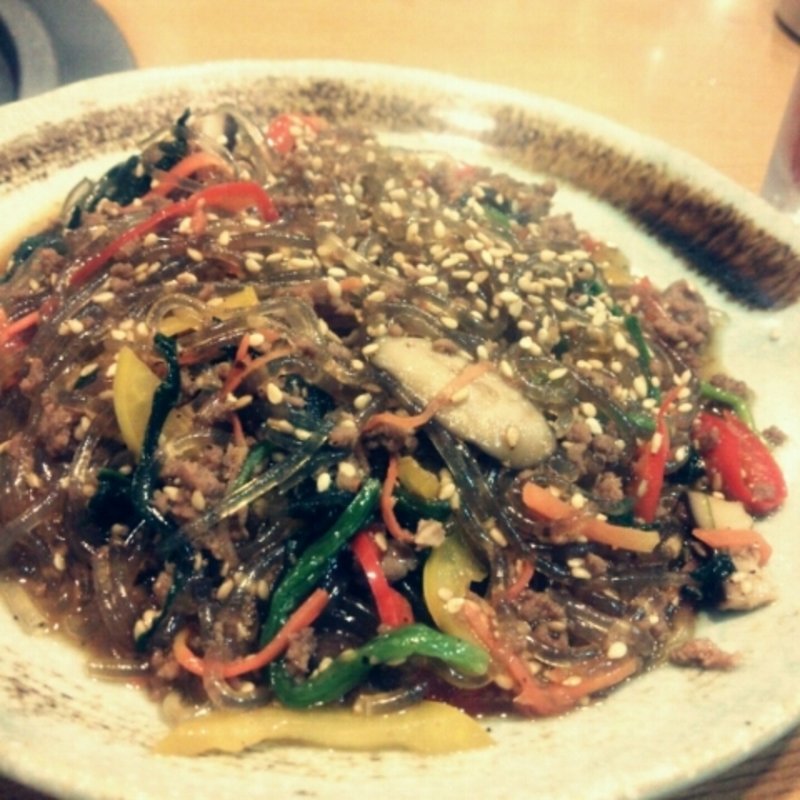 チャプチェ(韓国家庭料理ハレルヤ 新大久保店)