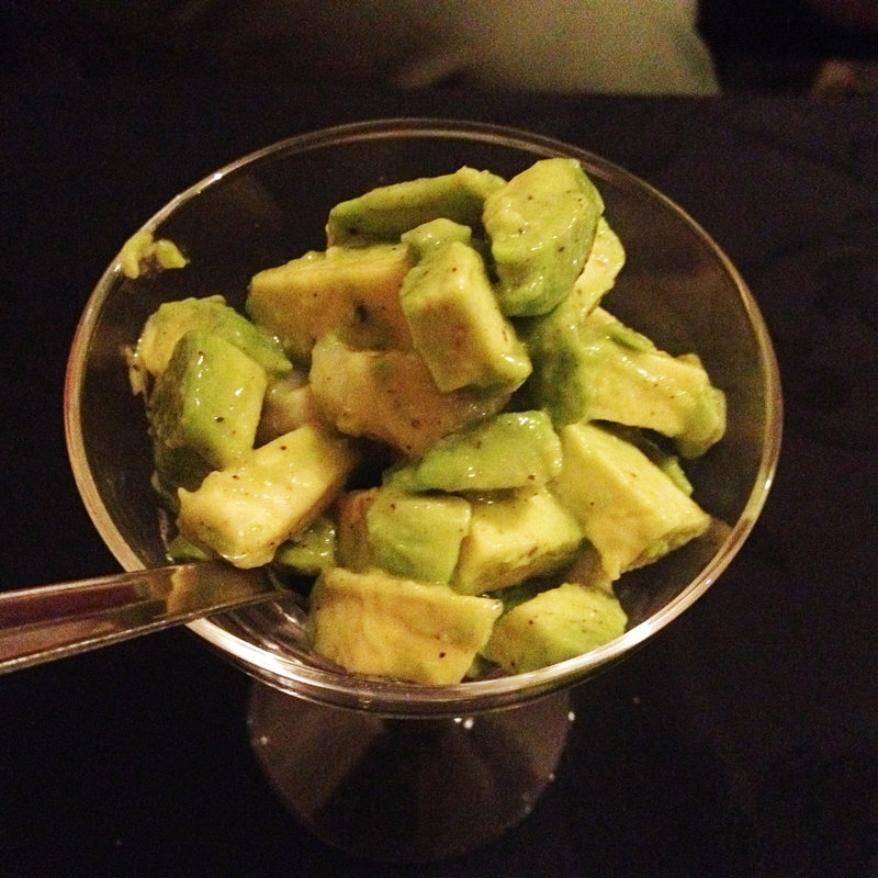 ホタテとアボガドのタルタル(ピケ)