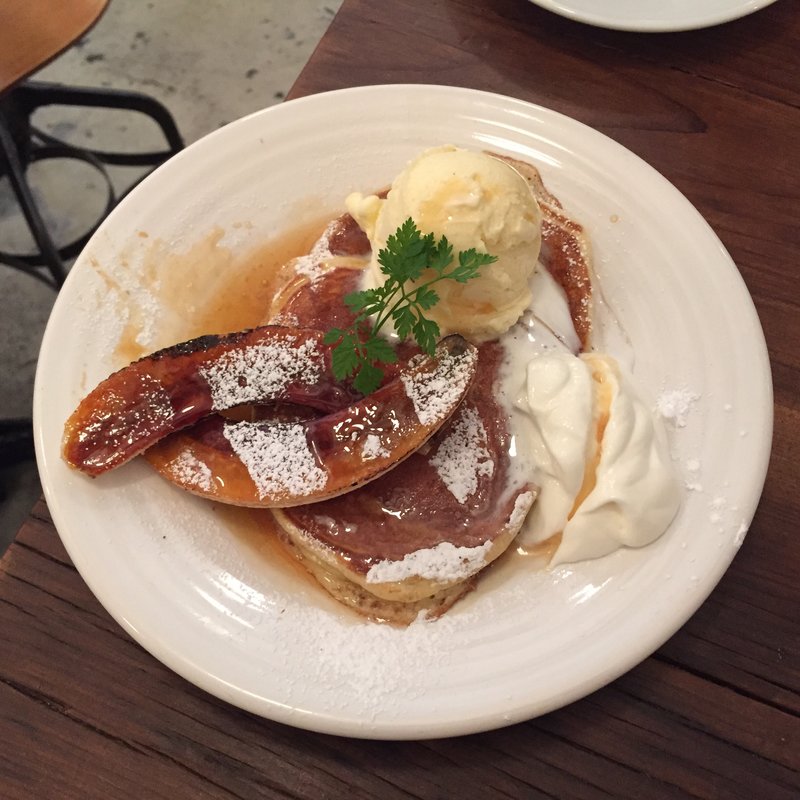 パンケーキ(キャラメリゼバナナ)(バーガーマニア 白金店 （Burger Mania）)