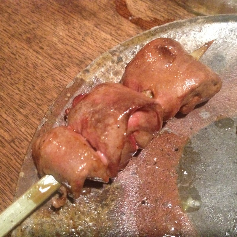 上レバー(やきとりの玉屋)