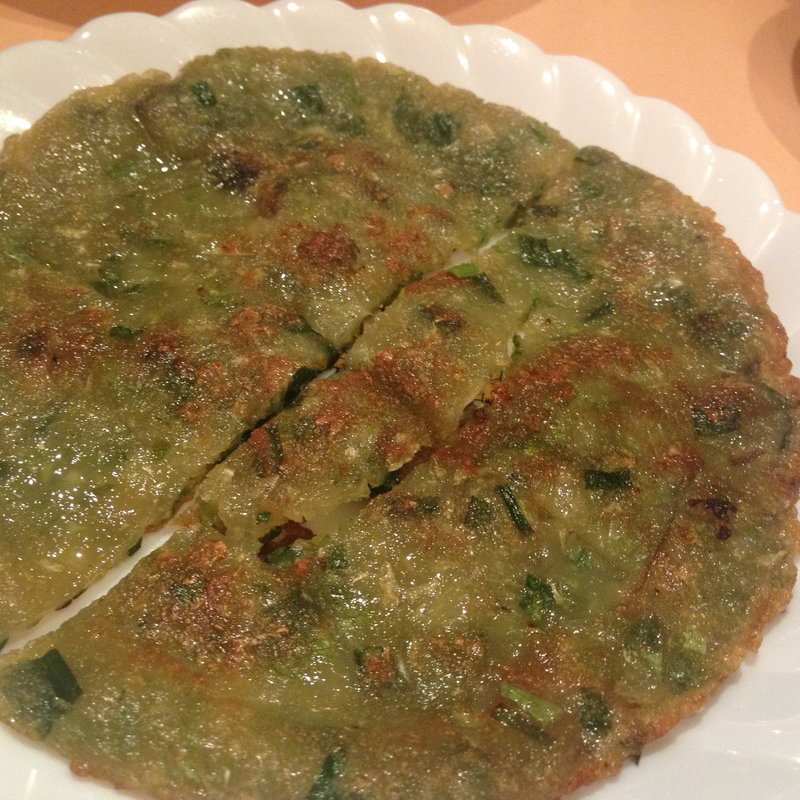 牡蠣のお好み焼き(粥菜坊)