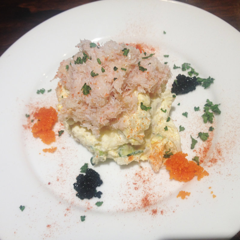 蟹のポテトサラダ(イタリアン大衆酒場 HARUTA 高田馬場店)