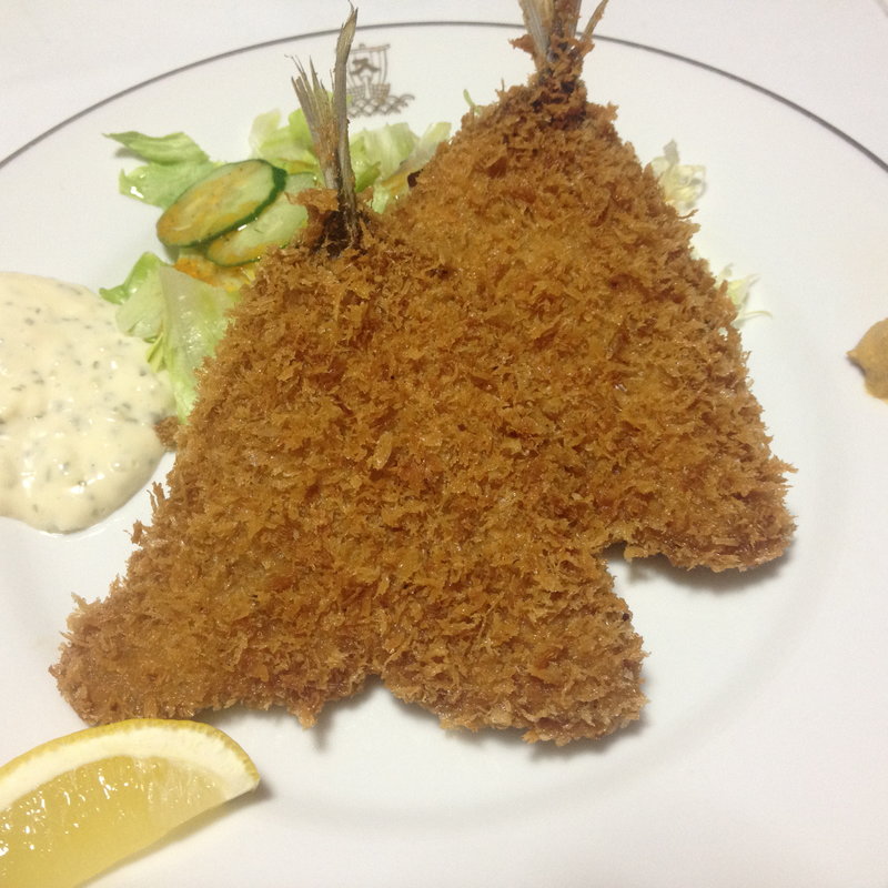 鯵フライ
