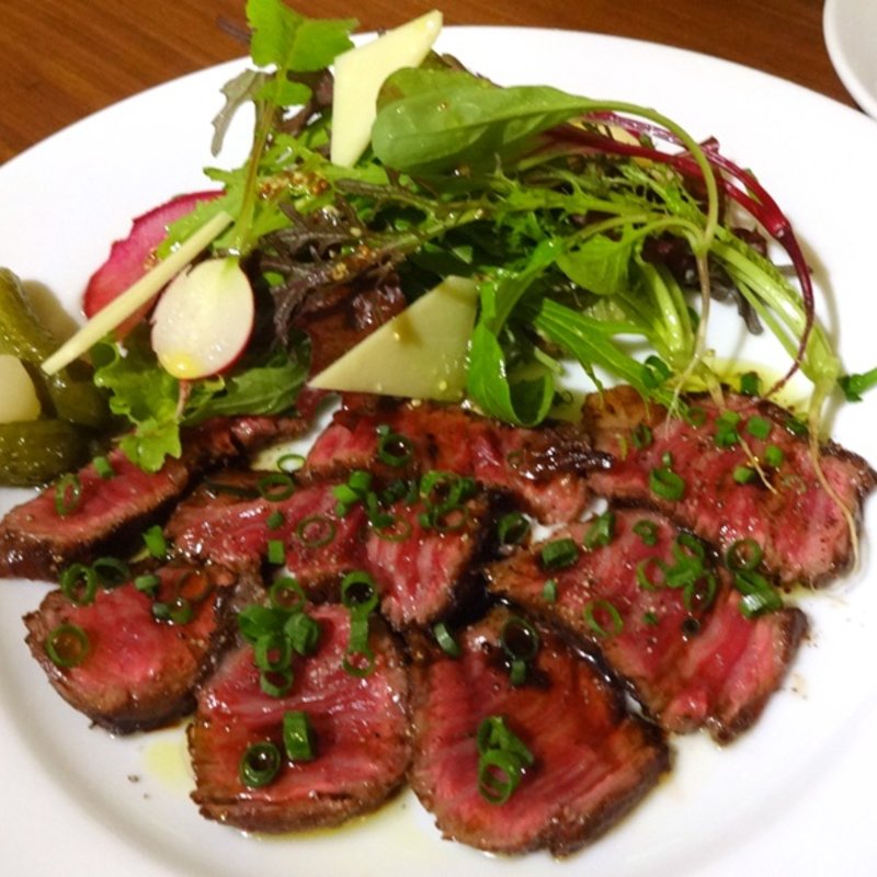 阿部牛のカルパッチョ(BISTROT UN jour)