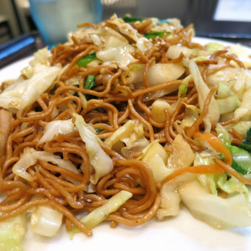 上海風焼きそば(千里馬 南翔小籠)