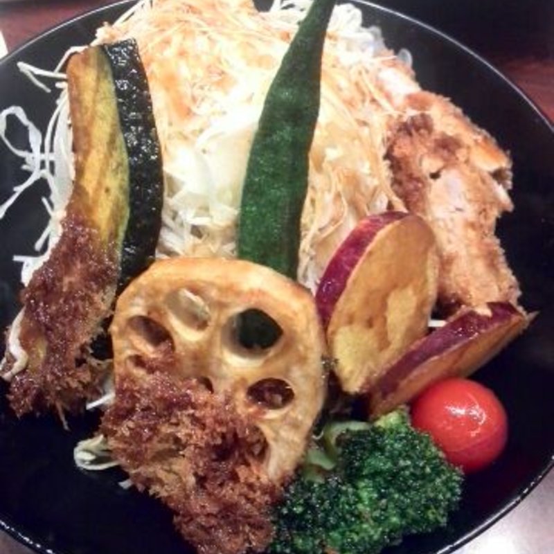 彩菜丼(とんかつ新宿さぼてん 大井町アトレ店)