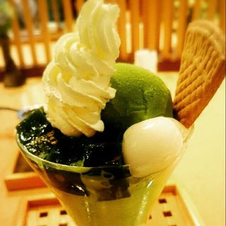 抹茶パフェ(京はやしや 西武池袋店)
