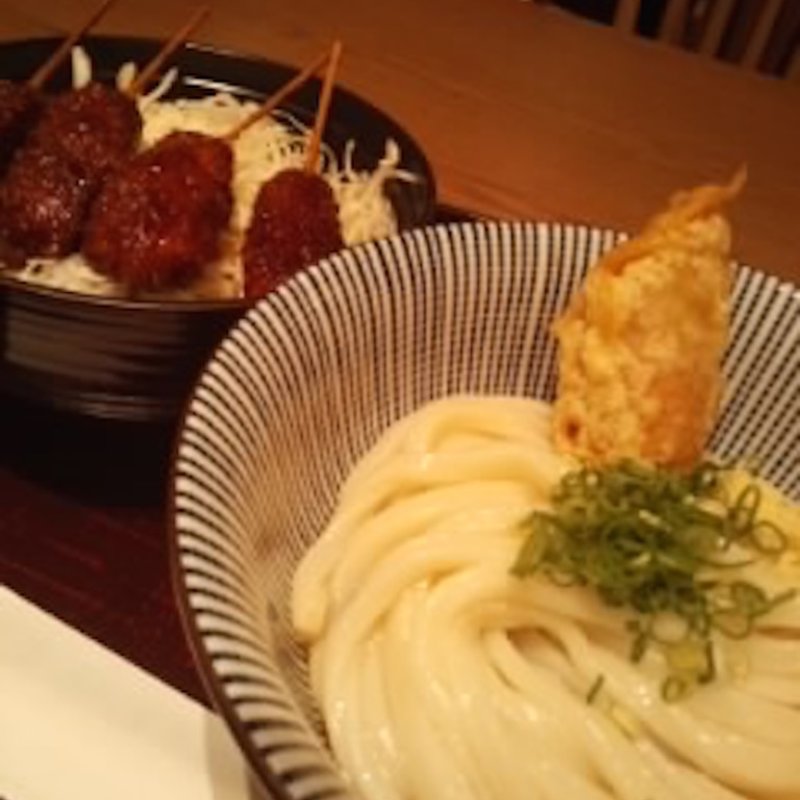 ソース串カツ丼セット(凡凡屋)