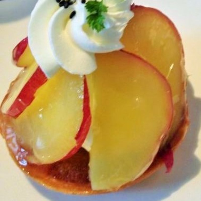 リンゴのケーキ(カフェ ド ガモヨン （café de GAMOYON）)