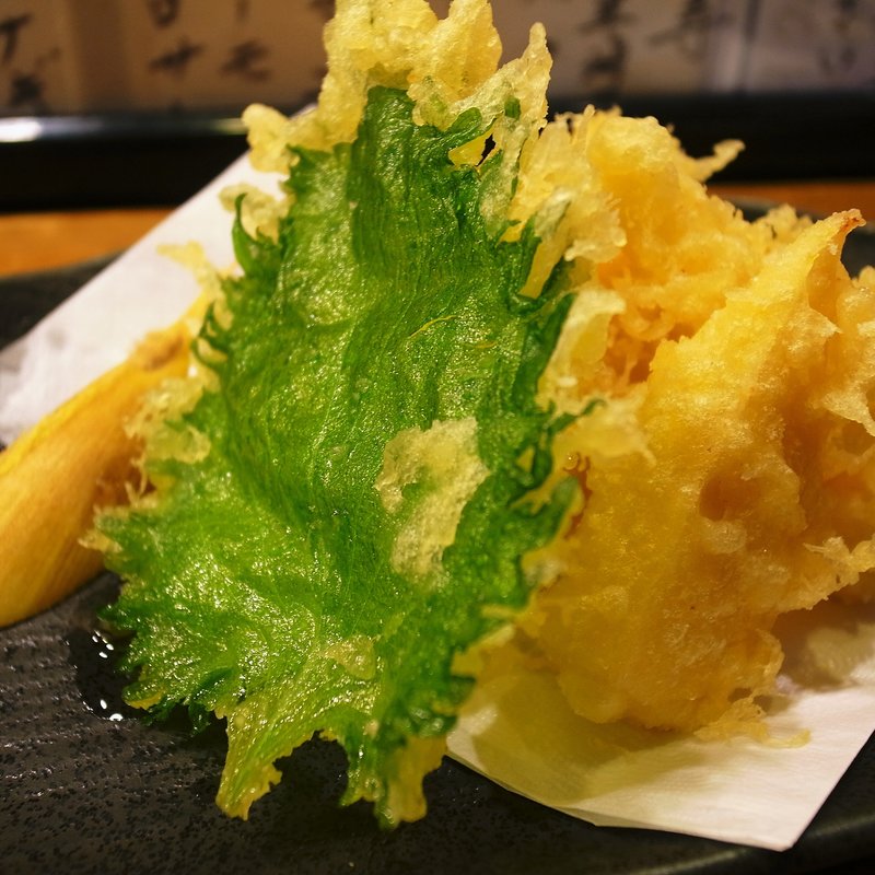 たけのこ天ぷら(酒場 やまと)