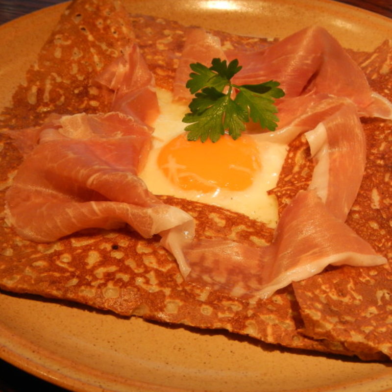 Complete au jambon cru (ブレッツカフェ クレープリー 表参道店)