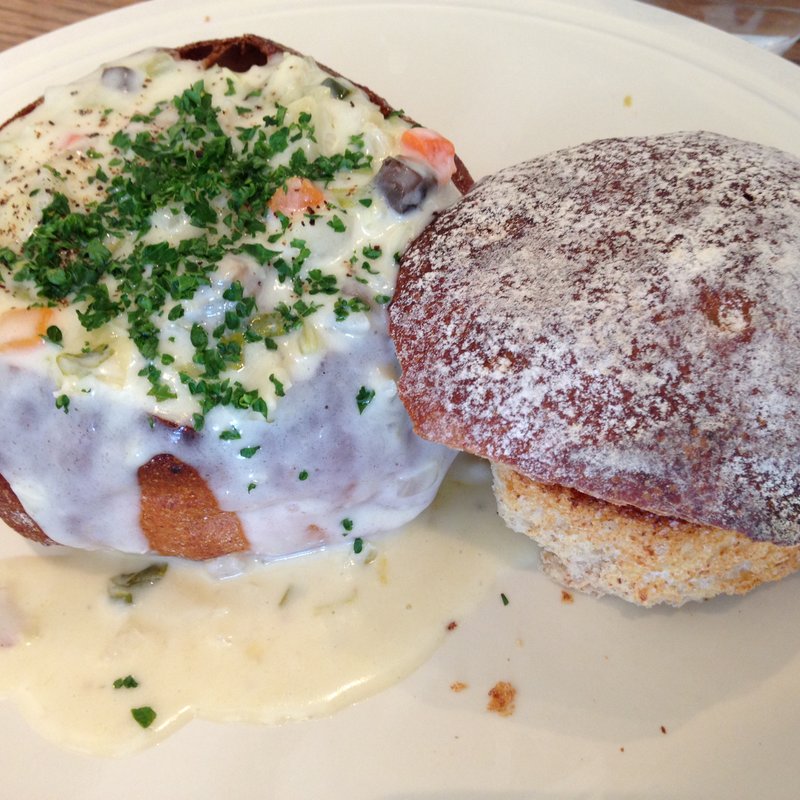 ブレッドポットクラムチャウダー(ベイクショップ （BAKE SHOP）)