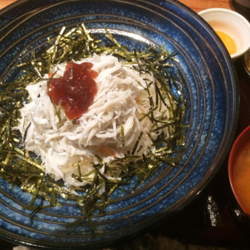しらす丼定食(a．ga （アガ）)