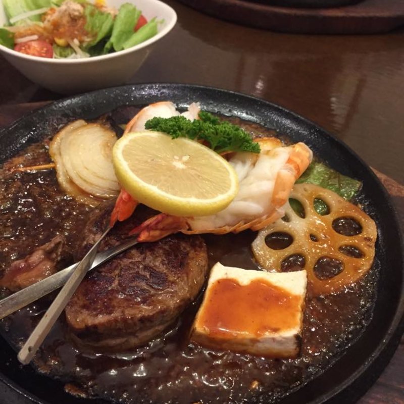 かもめ屋ステーキランチ(本家かもめ屋)