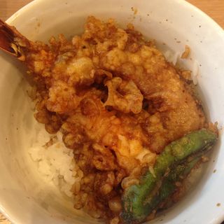 ミニ天丼(蕎麦処　あいづ)