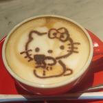 カフェラテ(カフェドミキ ウィズ ハローキティ （Cafe de Miki with Hello Kitty）)