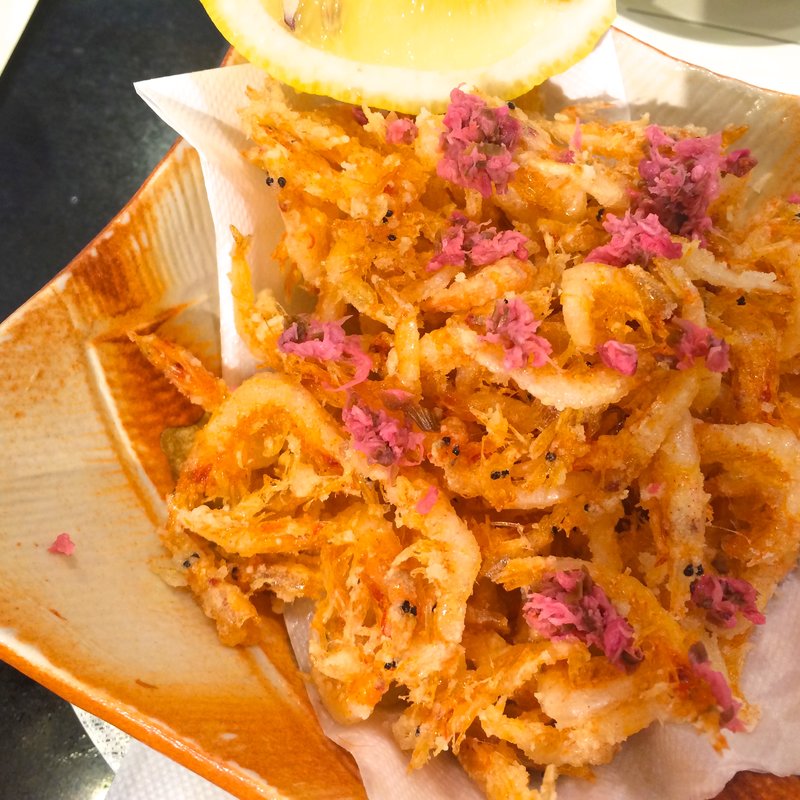 桜エビの唐揚げ(がってん寿司 新宿西落合店)