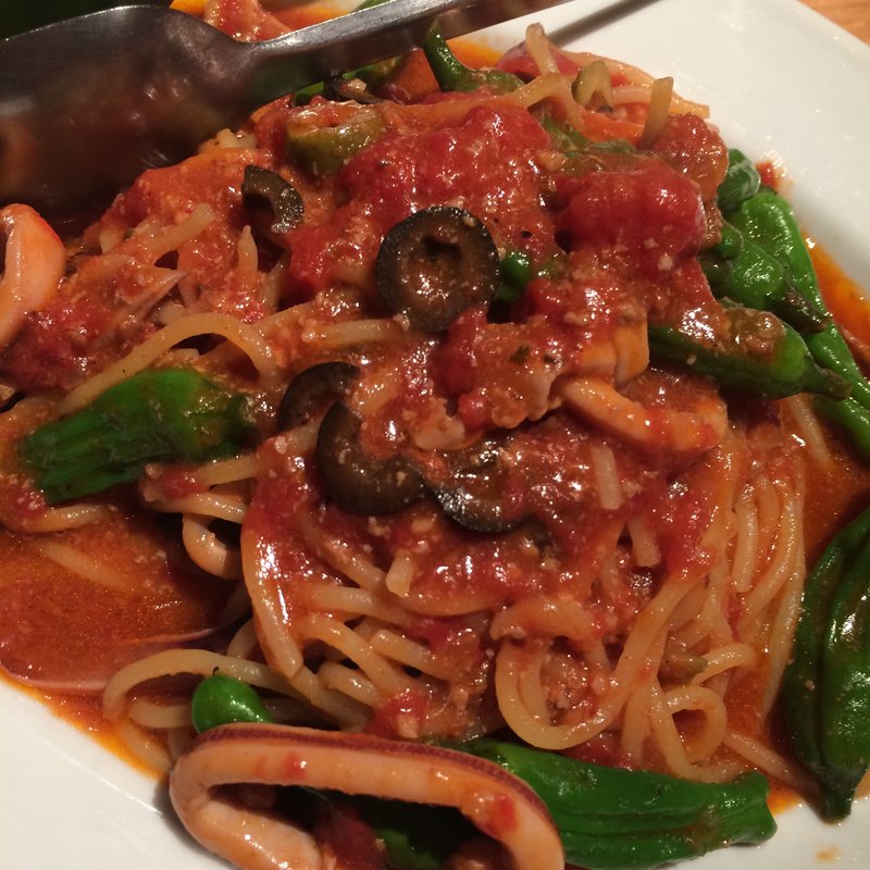 トマトのパスタ(八十郎 新富二丁目店)