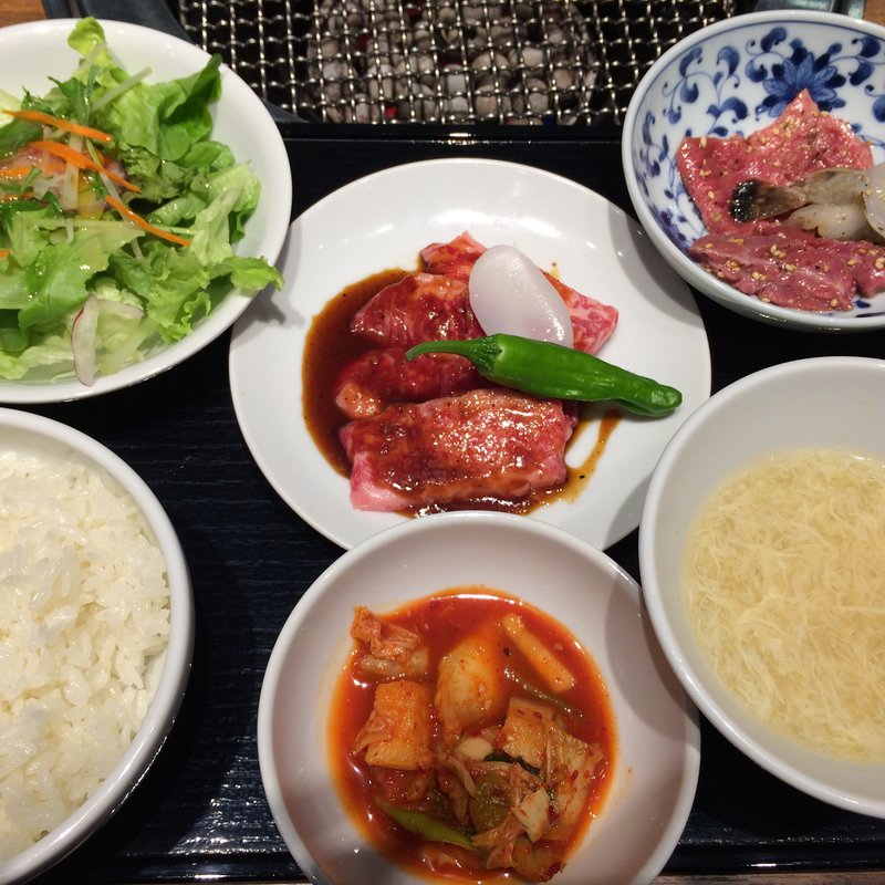 生カルビランチ(焼肉トラジ 豊洲店)