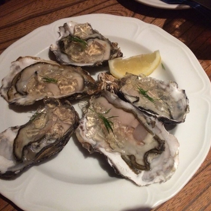 焼き牡蠣(UOKIN PICCOLO 銀座店 （ウオキン ピッコロ）)