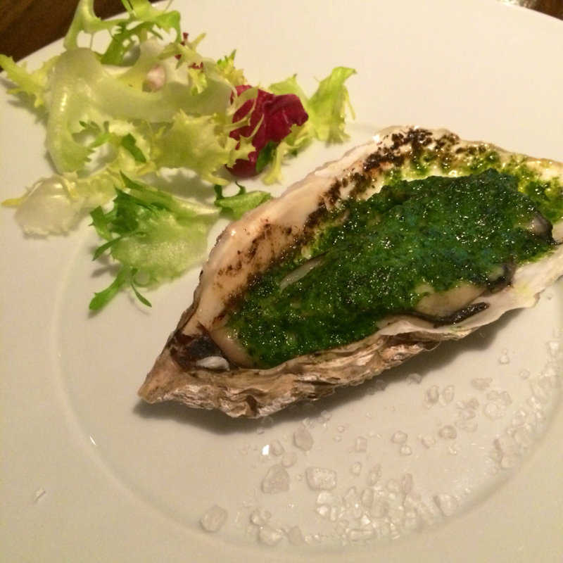 牡蠣のバター焼き(オストレア　銀座８丁目店)