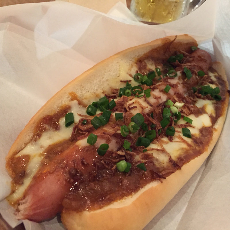 インディアンカレー ホットドッグ(WIRED CAFE ルクア大阪店)