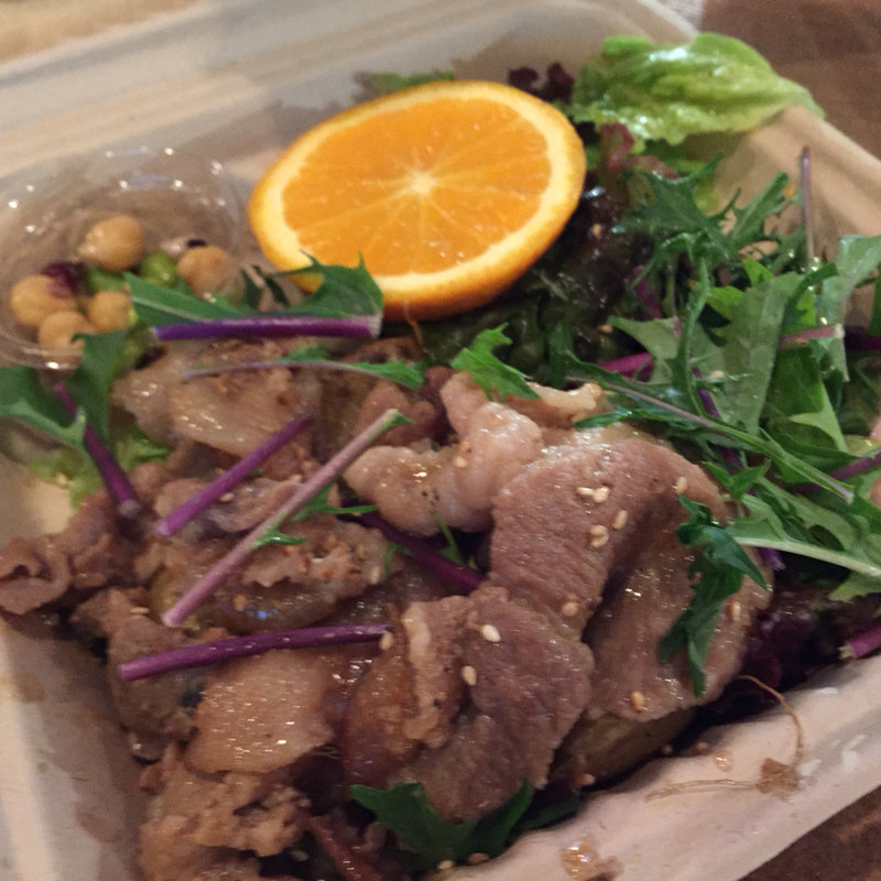 ポークジンジャープレート(dote cafe)