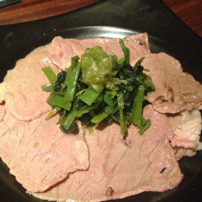 わさビーフ(牛たん焼きしゃぶ 元祖たこしゃぶ 紅れや 西池袋店 )