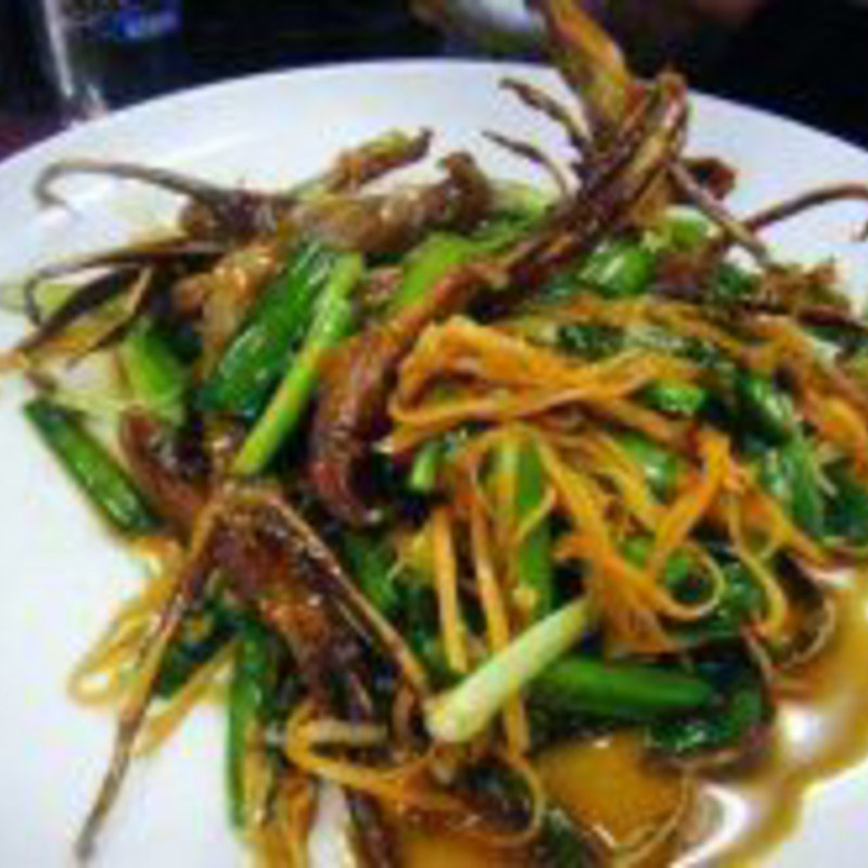 あひるの炒めもの(神龍飯店)