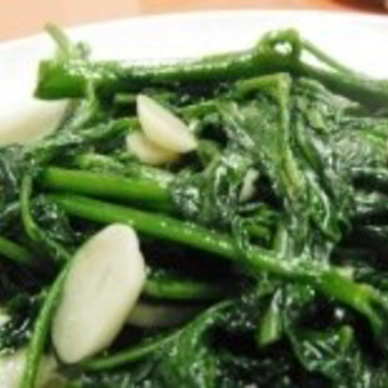 空芯菜の炒め物(神龍飯店)