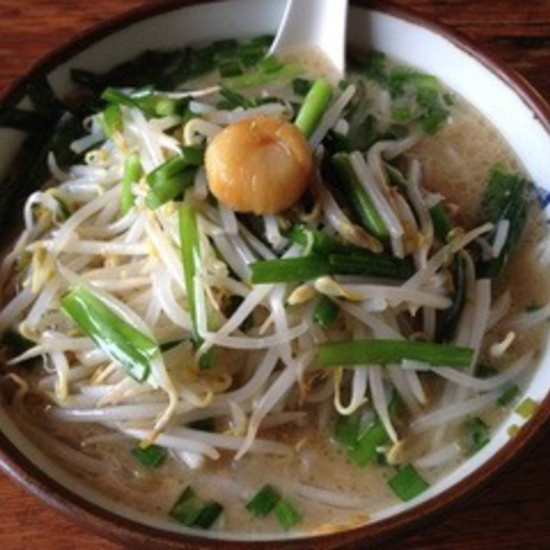 にらもやしラーメン(究極ラーメン 横濱家 大和店)