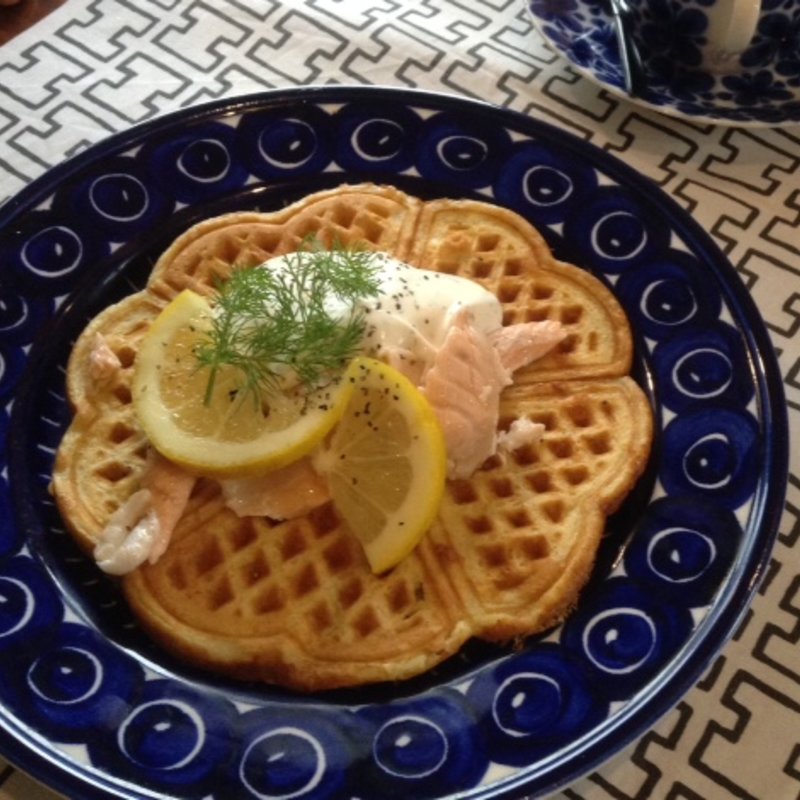 サーモンのワッフル(マルカ)
