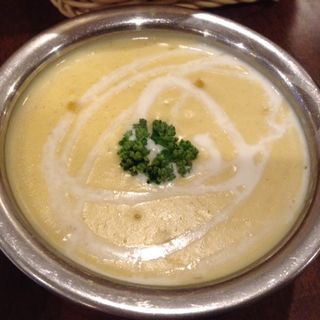 豆入りコルマカリー(PUJA梅田)