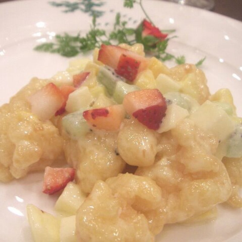 伊勢エビのぷりぷりマヨネーズ海老(銀座 飛雁閣)