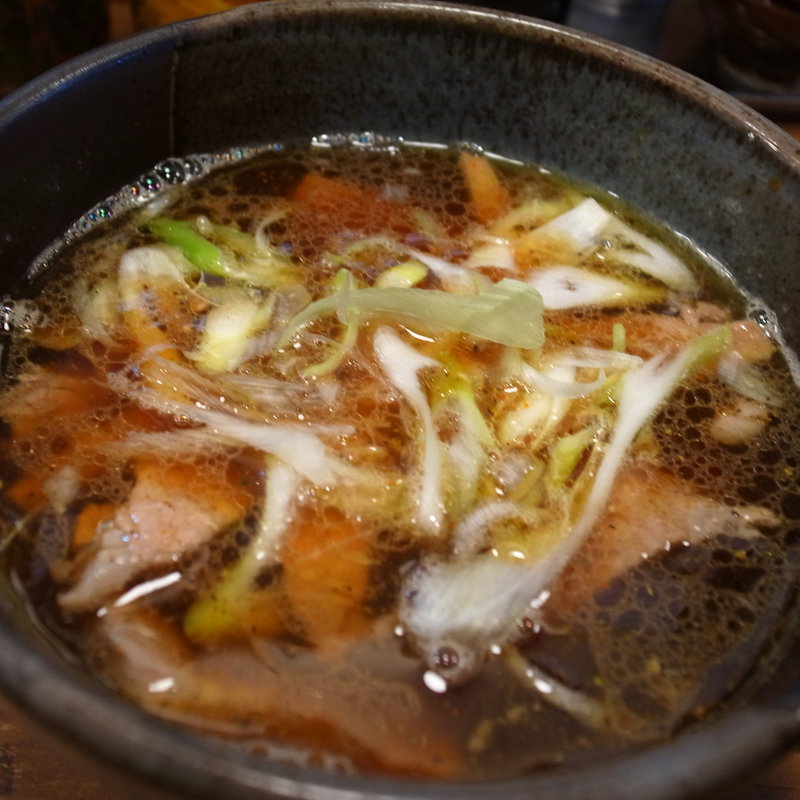 和風煮干しつけそば(京都千丸しゃかりき )