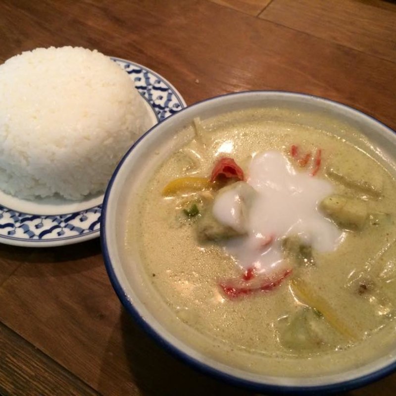 グリーンカレー(バーンスコータイ)