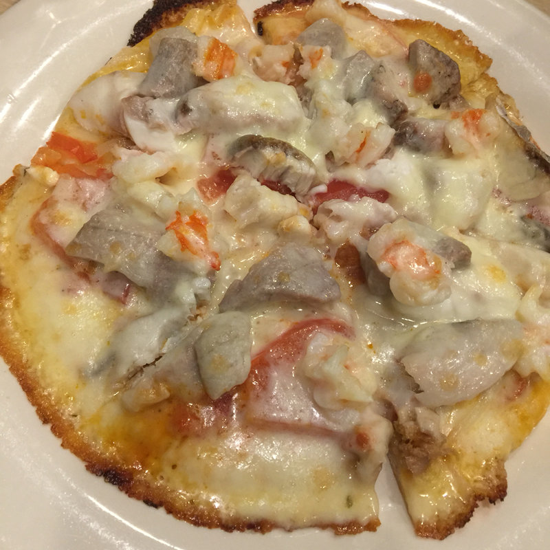 海鮮ピザ(伊勢屋)