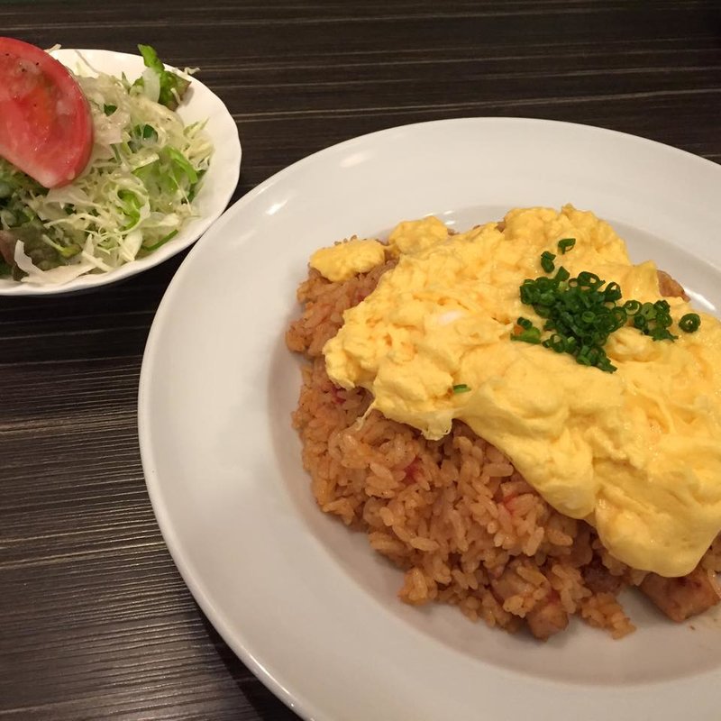 オムライス(洋食の店 なんじゃろ)