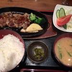 トンテキ定食(豚の晴れぶたい 天王寺店 （ぶたのはれぶたい）)