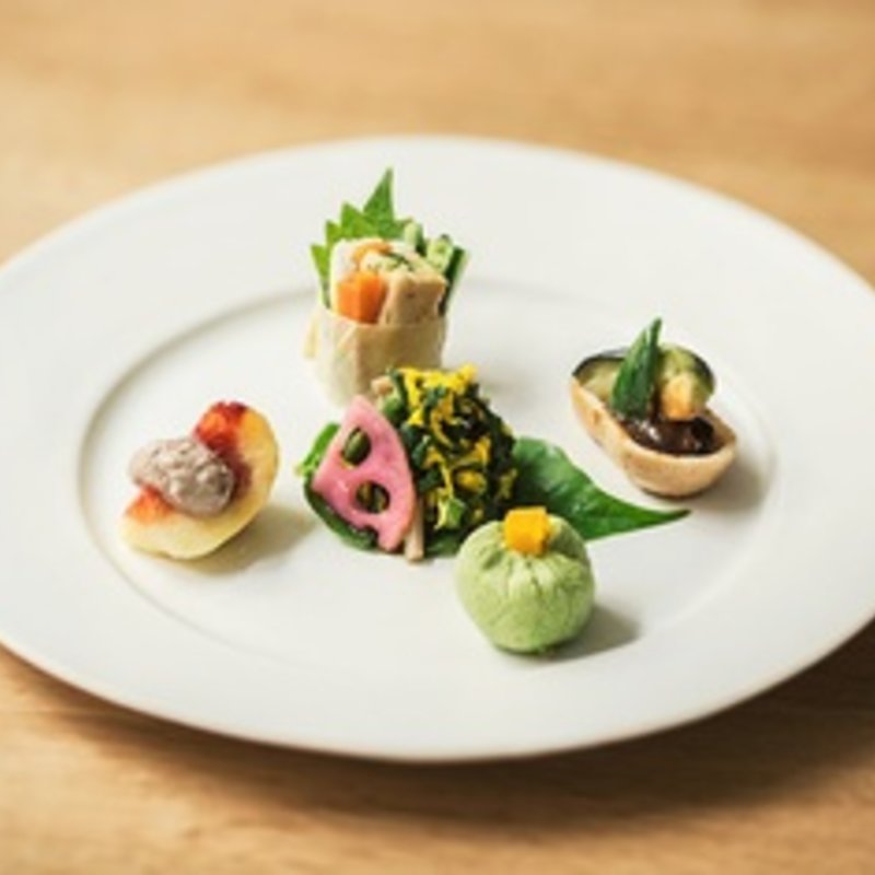 野菜の湯葉巻き(Brown Rice Tokyo Omotesando)