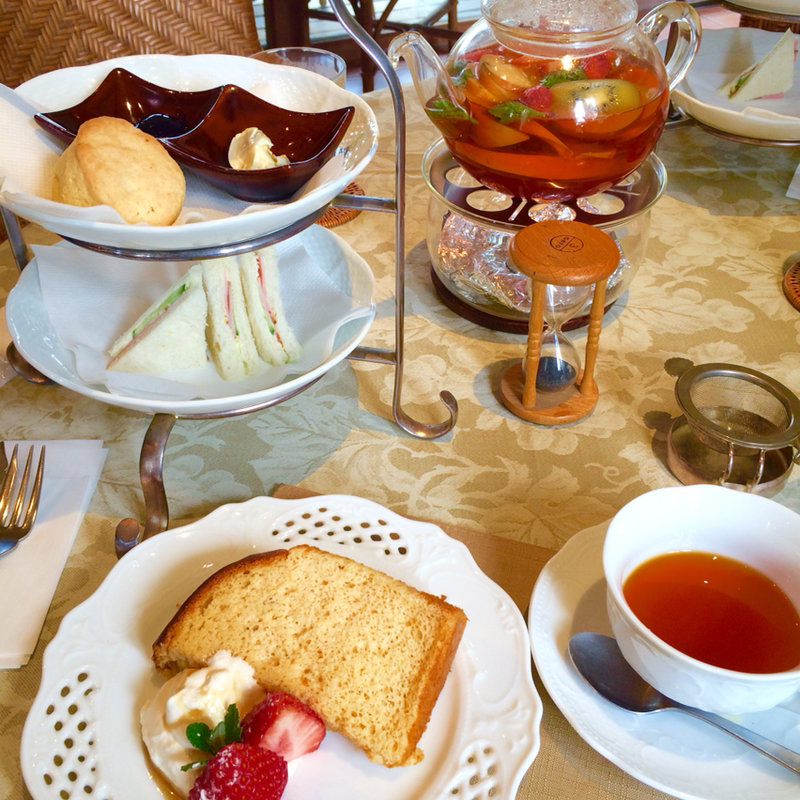 アフターヌーンティーセット(花と紅茶Pixy （pixy）)