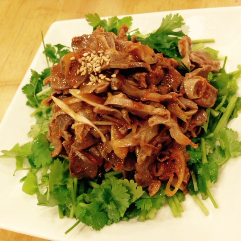 トムヤム砂肝(パクチーハウス東京)