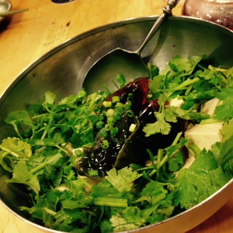 皮蛋豆腐(パクチーハウス東京)