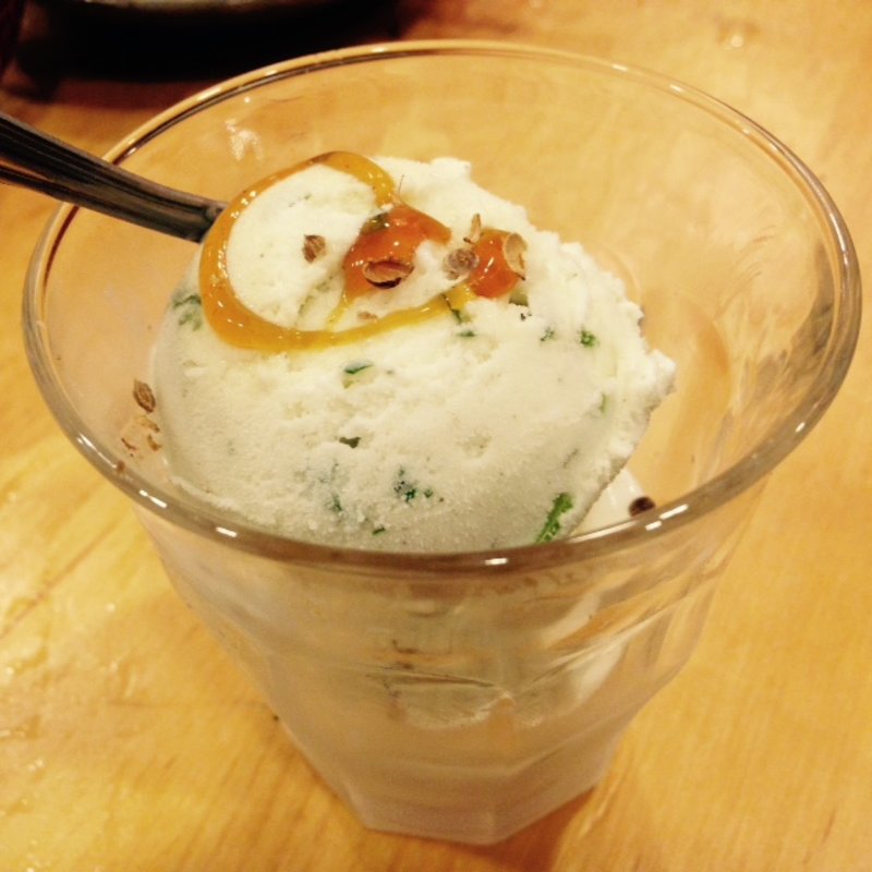 パク塩アイス(パクチーハウス東京)