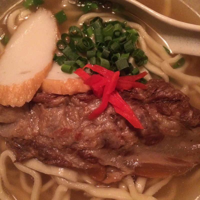 ソーキそば(ニライカナイ立川 ぱなり)